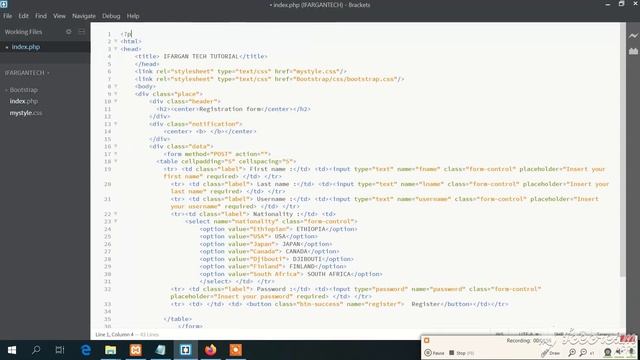 How to add data to mysql database using php | KOODII AFAAN OROMOOTIIN. AKKATTI DATA GARA DATABASETT смотреть онлайн