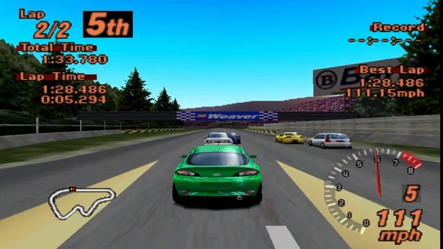 Gran Turismo 2 - Ford Puma 1.7 Zetec SE VCT - High Speed Ring смотреть онлайн