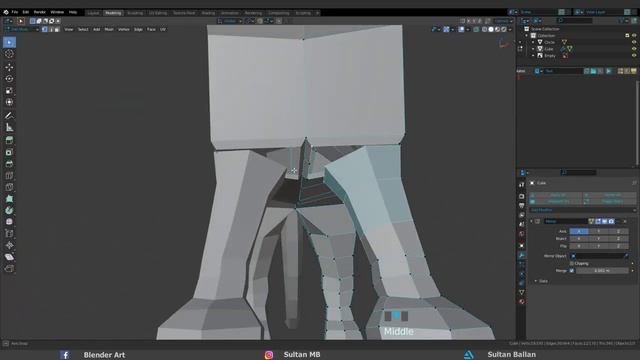 Blender Low Poly Modelling-Black Panther смотреть онлайн