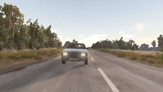 Авария Виктора Цоя | BeamNGdrive