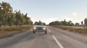 Авария Виктора Цоя | BeamNGdrive