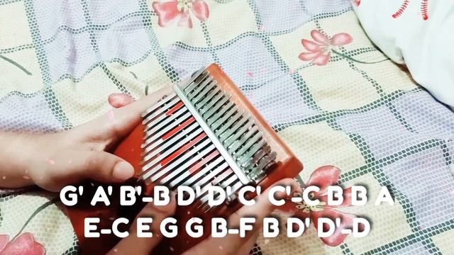 Bella's Lullaby by Carter Burwell (Kalimba Tutorial) смотреть онлайн
