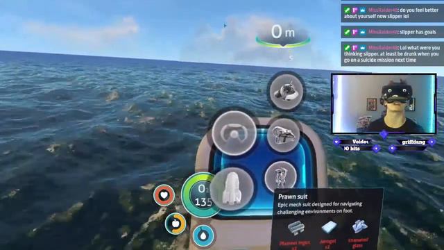 Facing big snakey boi's in Subnautica VR смотреть онлайн
