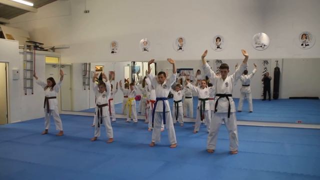 Zanshin Karate Cymru New Demo Team First practice. смотреть онлайн
