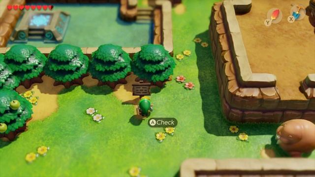 The Legend of Zelda Link's Awakening Switch Yarna Desert - How to get to the desert смотреть онлайн