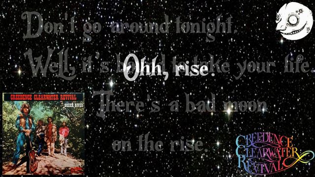 Bad Moon Rising (Lyrics) - CCR (Creedence Clearwater Revival) | Correct Lyrics смотреть онлайн