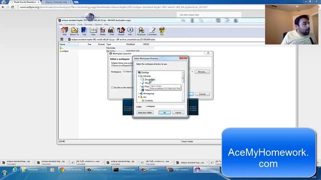 Java Beginner's Tutorial - Part 1 - Installing SDK, Eclipse & Writing a Simple Program смотреть онлайн