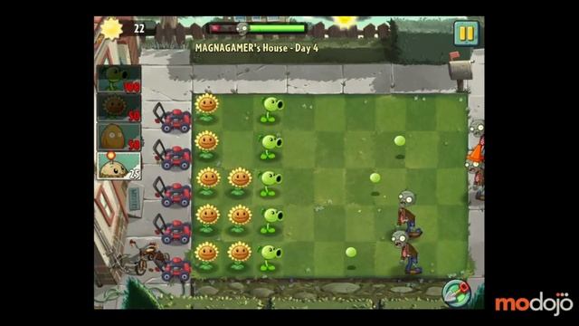 Plants vs. Zombies 2: It's About Time Walkthrough Intro (iPhone/iPad) Day 4 смотреть онлайн