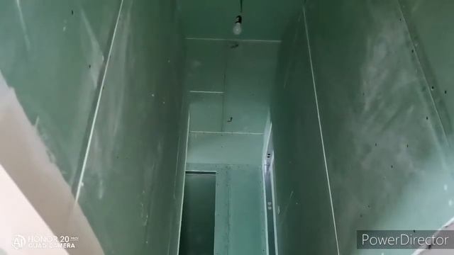 Зашиваем мансарду ГКЛ, и потолки 1-го этажа. смотреть онлайн