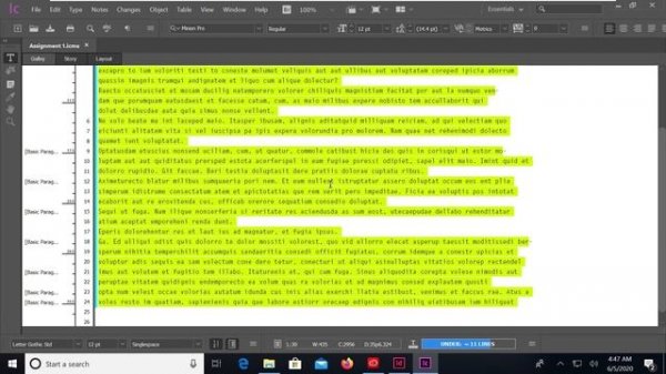 InDesign InCopy Editorial Workflow