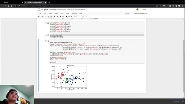EP 7.Matplotlib : Add legend to scatter plot смотреть онлайн