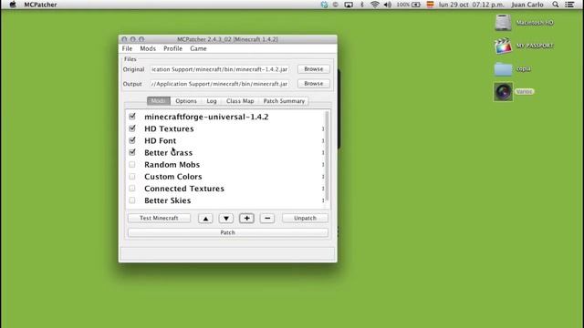 como instalar mods en minecraft- con OS X смотреть онлайн