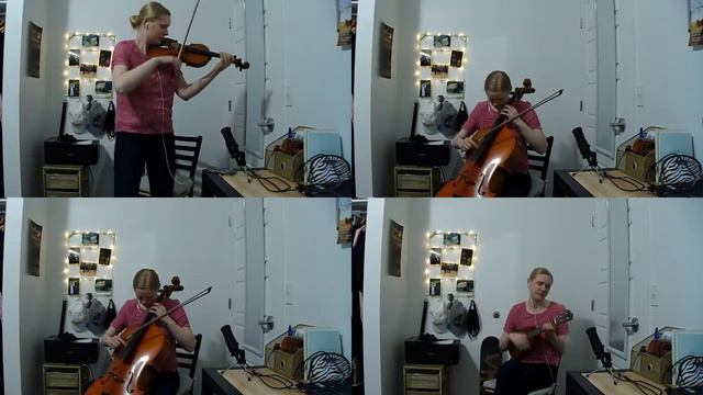 Way Less Sad I AJR Cover on Violin, Cello and Ukulele смотреть онлайн