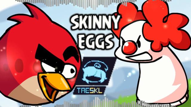 Friday Night Funkin'; Clowfoe VS. Red the Angry Bird Mod - Skinny Eggs смотреть онлайн
