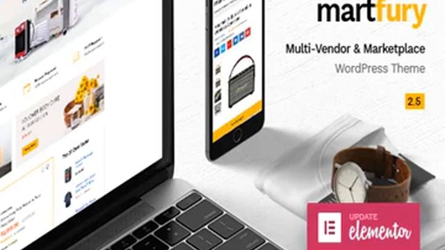 Martfury - WooCommerce Marketplace WordPress Theme Full Activated 2021 смотреть онлайн