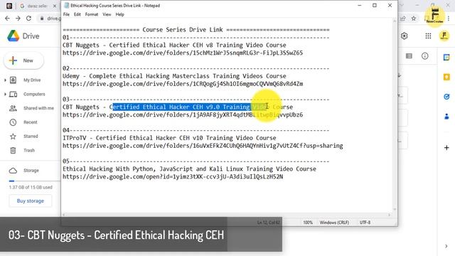 5 Ethical Hacking Complete Courses | Drive Link Series смотреть онлайн