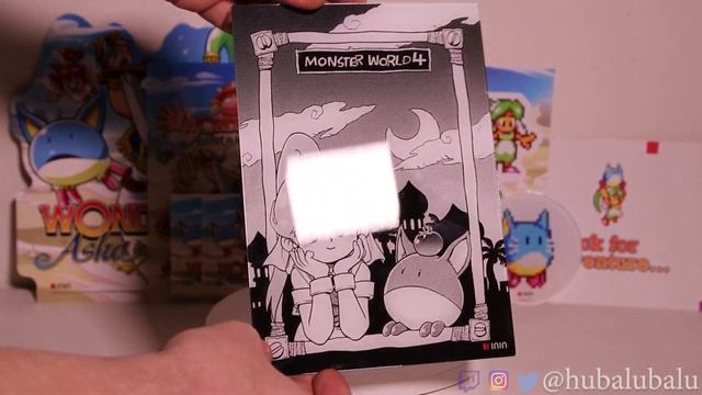 WONDER BOY ASHA IN MONSTER WORLD GAME & PROMO ITEMS! Nintendo Switch смотреть онлайн
