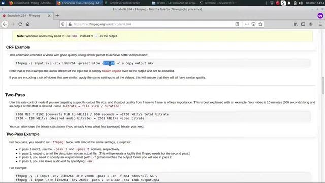 ffmpeg - Explicando as Conversões смотреть онлайн