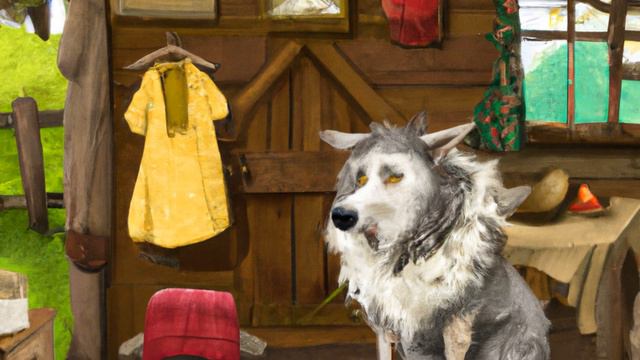 The Wolf in Sheep's Clothing: A Funny Fable Set in the Old Witch's House смотреть онлайн