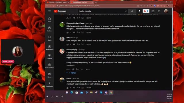 FOODIE BEAUTY REACT CHANNEL RAGE COMMUNITY POST смотреть онлайн