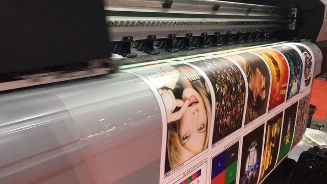 X6 2000XUV Color + White + Color, printing on transparent vinyl смотреть онлайн