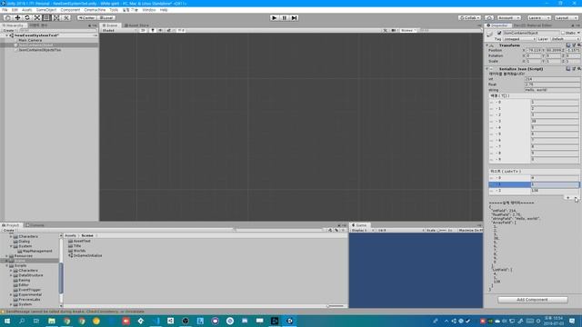[Unity3D] Experiment between Json and Unity's serialize system смотреть онлайн