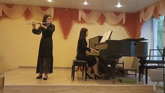Ж. Муке. Соната для флейты и фортепиано "Флейта Пана". Часть 2 Пан и птицы. смотреть онлайн