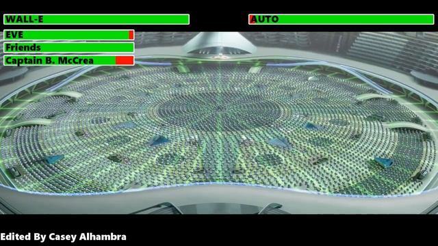 WALL-E (2008) Final Battle with healthbars смотреть онлайн