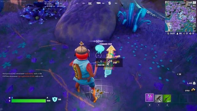 Fortnite วิธีทำ Land at Groovy Grove or Fungi Farm and travel to The GLow in a single match Week 12 смотреть онлайн