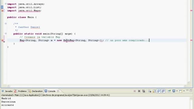 Tutorial de Java - Lists y Maps смотреть онлайн