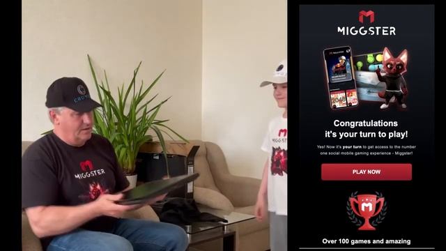 Призовой ноутбук от компании MIGGSTER смотреть онлайн