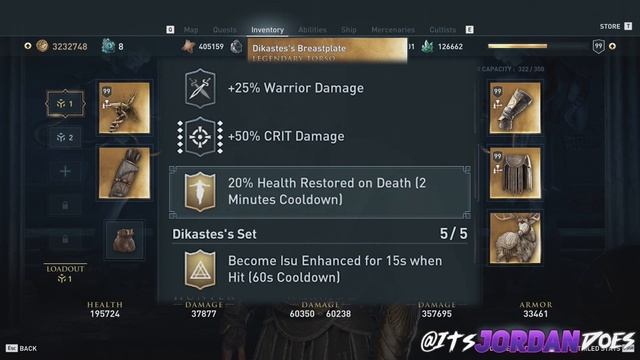 Legendary Dikastes Build & Review for AC Odyssey! смотреть онлайн