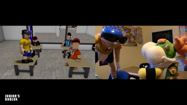 SML Movie vs SML ROBLOX: Invisible Jeffy + BEST SML VIDEOS ! Side by Side смотреть онлайн