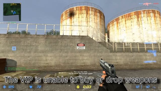 CS:S - Assassination game mode смотреть онлайн