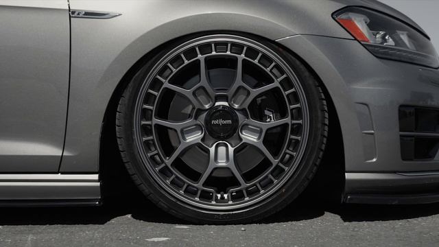 Rotiform ZMO-M Wheels - Lowered VW Mk7 Golf R смотреть онлайн