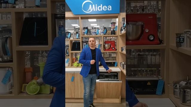 Обзор посудомоечной машины Midea MID60S970 смотреть онлайн