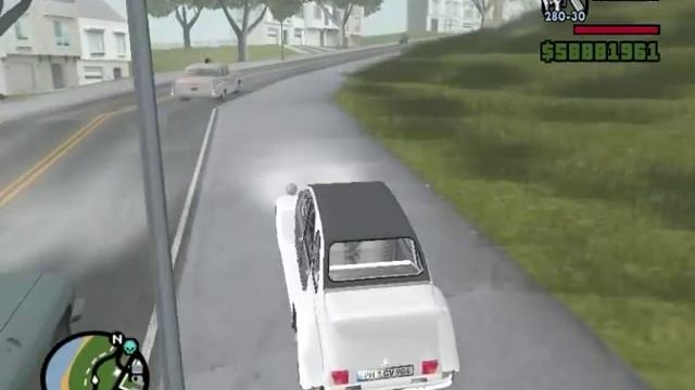 Old French cars in GTA San Andreas смотреть онлайн