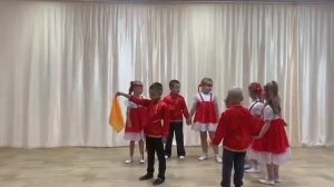 Народная игра «Гори ясно» дети подготовительной группы «Ягодки»