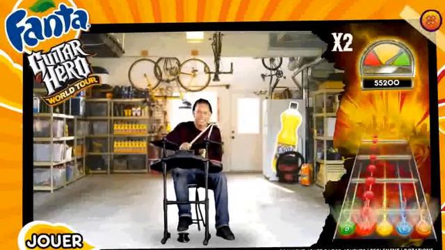 Fanta Guitar Hero Wolrd Tour Totolafolie 103550 points смотреть онлайн