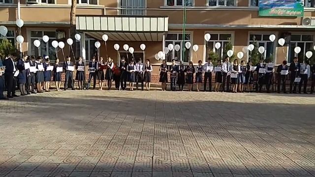 Кемерово. Линейка посвященная погибшим при пожаре в Кемерово смотреть онлайн