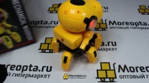 Обзор на танцующего робота(жёлтый)