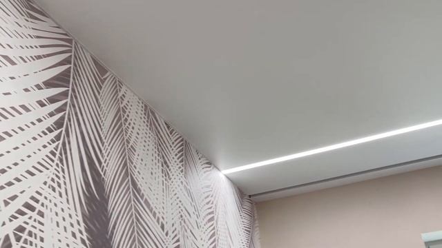 Натяжной потолок с треками и световыми линиями (Обзор 38) смотреть онлайн