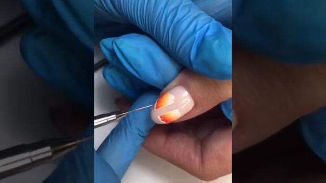 Дизайн ногтей "Свежий апельсин" смотреть онлайн