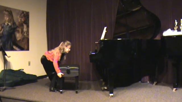 Little Anna M playing Penguin Waddle Rag and English Rose Gardens by Martha Mier смотреть онлайн