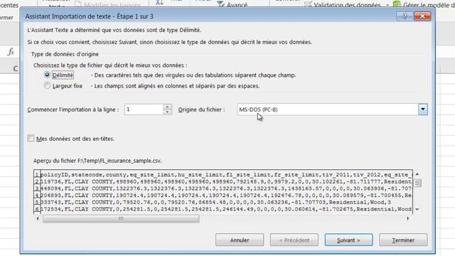 Comment ouvrir un fichier CSV avec EXCEL - Convertir CSV en XLS смотреть онлайн