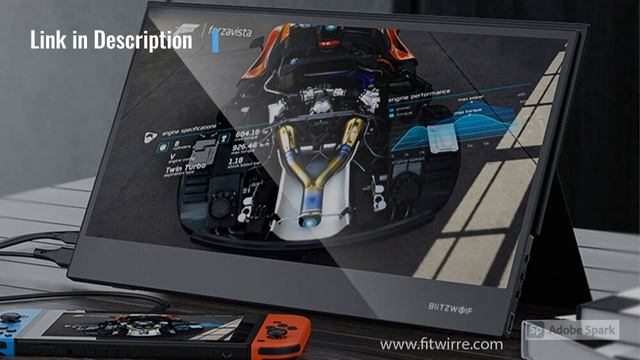 BlitzWolf® BW-PCM6 17.3 Inch Touchable FHD 1080P смотреть онлайн