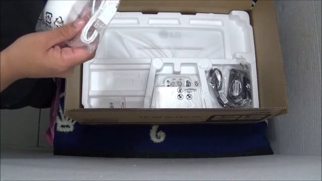 Unboxing All In One LG 22V240 смотреть онлайн