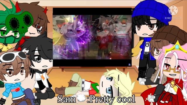 Mcyt react to dream||part 22||gacha club смотреть онлайн