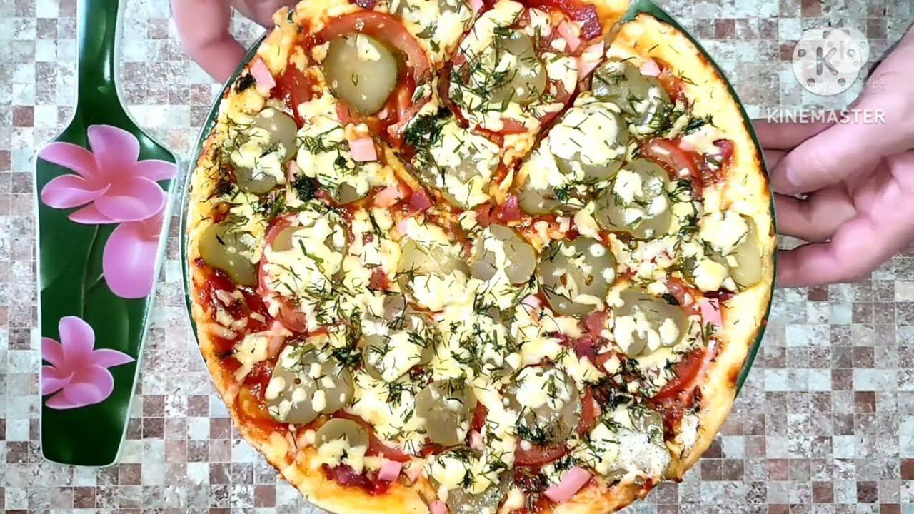 ПИЦЦА НА СКОВОРОДЕ. Когда хочется быстро и вкусно. смотреть онлайн