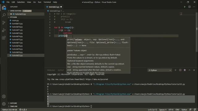 Python Tutorial for Beginners in Hindi | Loop Manipulation Keywords: break, continue, pass, else смотреть онлайн